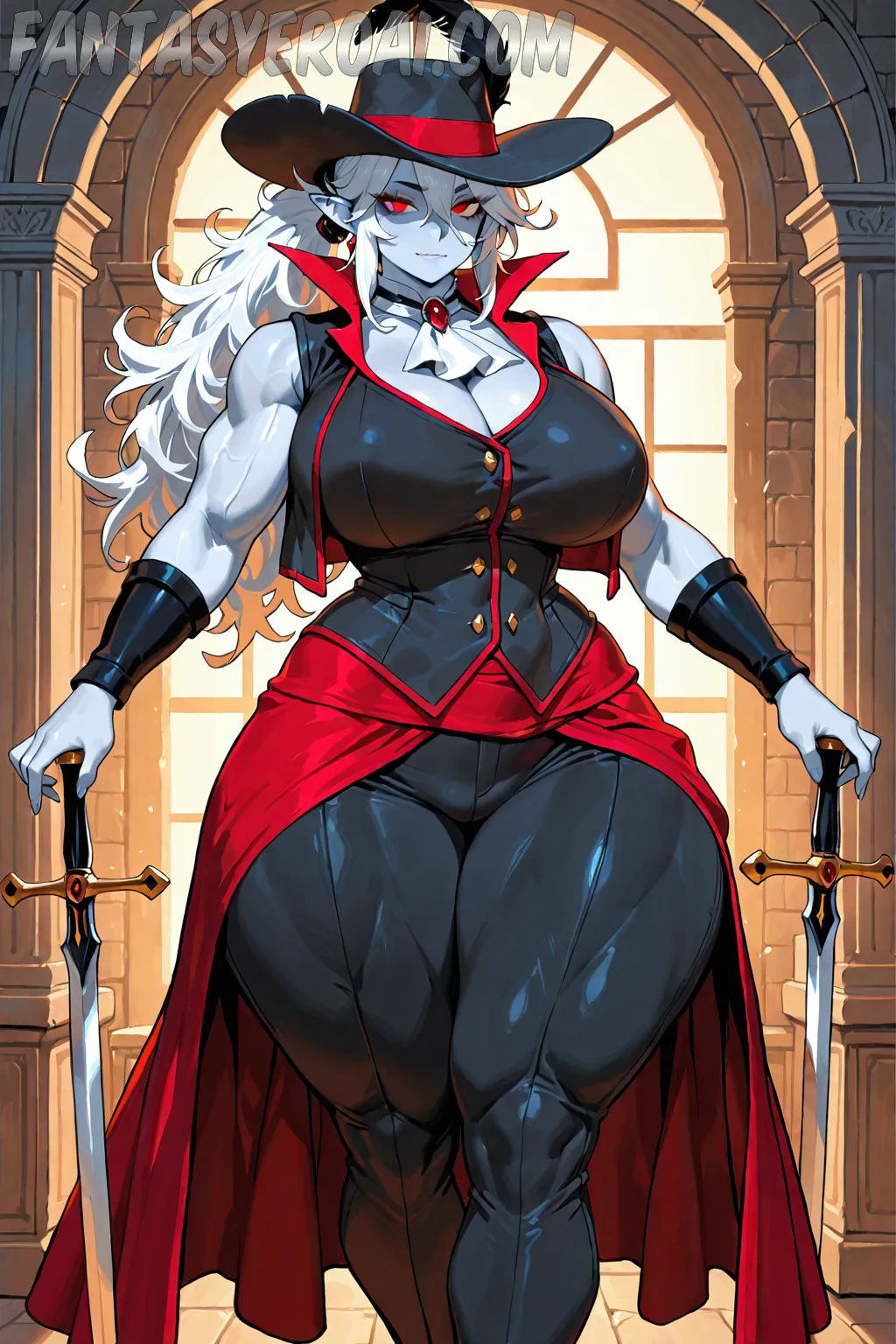 Arte hentai ilustración increíble de Modelos En Transparencia Erotica Parte Seis generado por IA