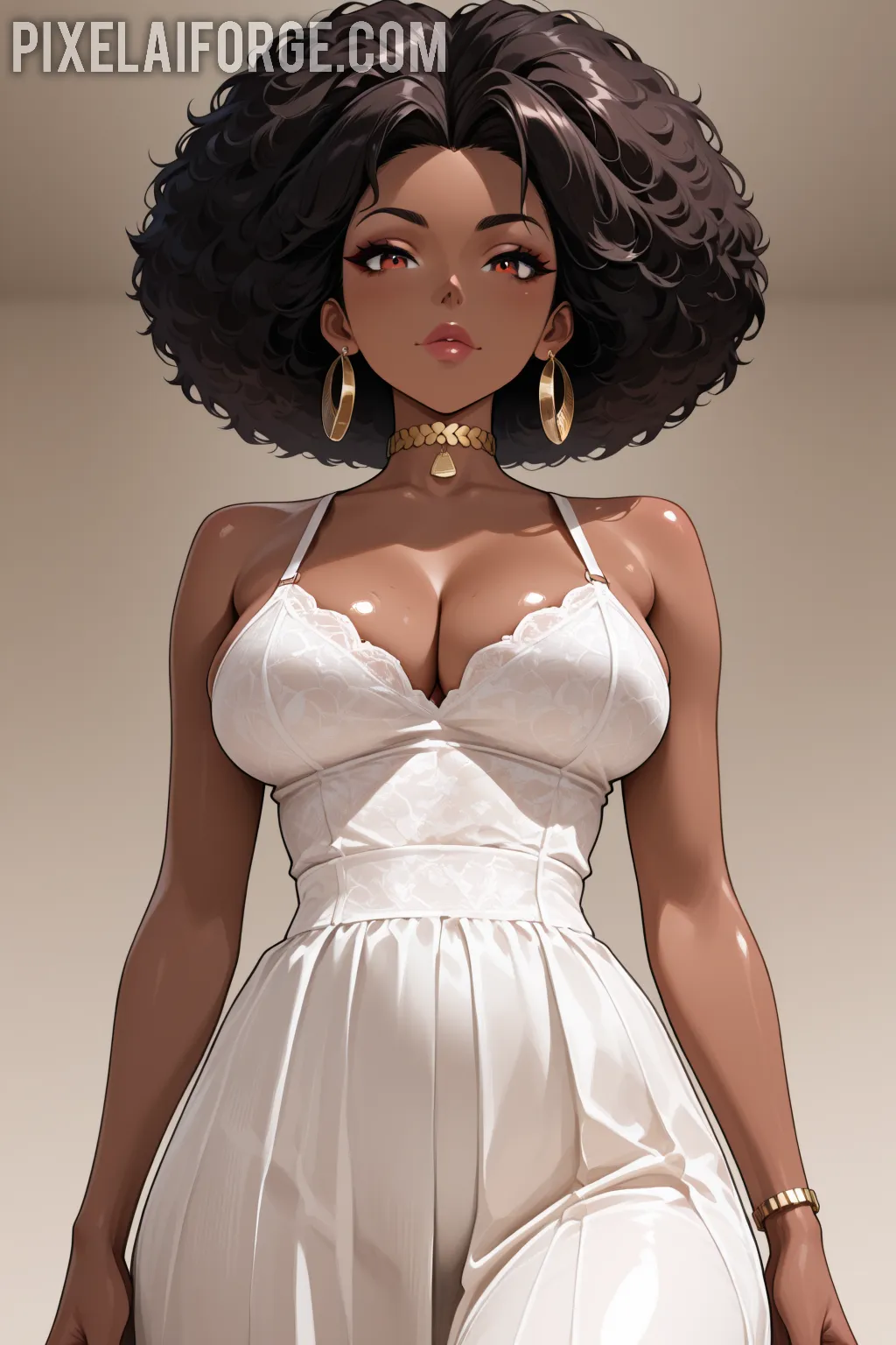 Arte hentai ilustración increíble de Modelos En Transparencia Erotica Parte Siete generado por IA