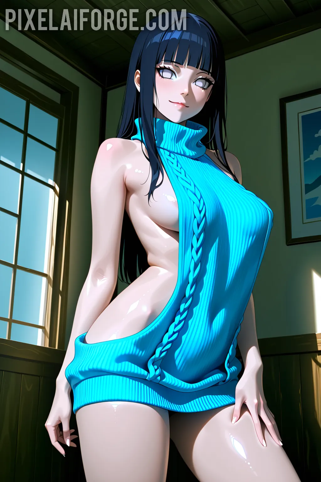 Arte hentai ilustración increíble de Modelos Eroticas Gozando generado por IA