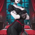 Arte hentai ilustración increíble de Modelos Maduras Desnudas Parte Trece generado por IA