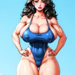 Arte hentai ilustración increíble de Modelos Pelirrojas Desnudas Y Calientes En Esbabes generado por IA