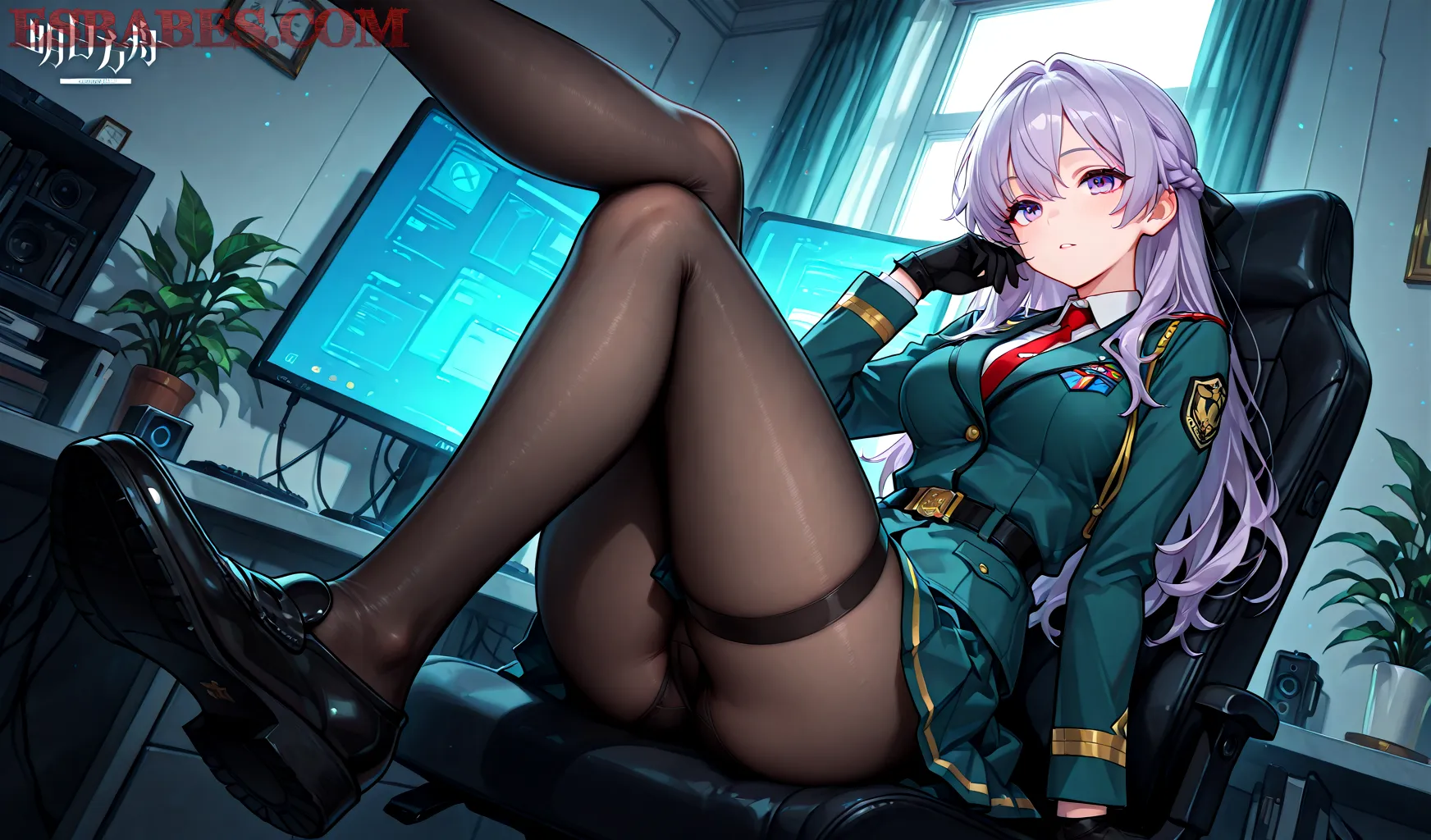 Arte hentai ilustración increíble de Most Perfect Natural Tits generado por IA