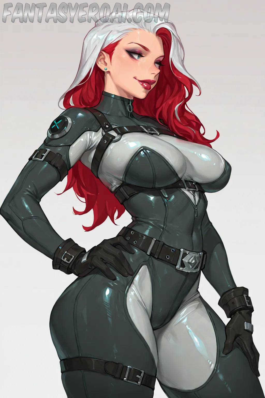 Arte hentai ilustración increíble de Mostrando El Culo generado por IA