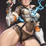 Arte hentai ilustración increíble de Motivadoras Modelos Cosplay Parte Cuatro generado por IA