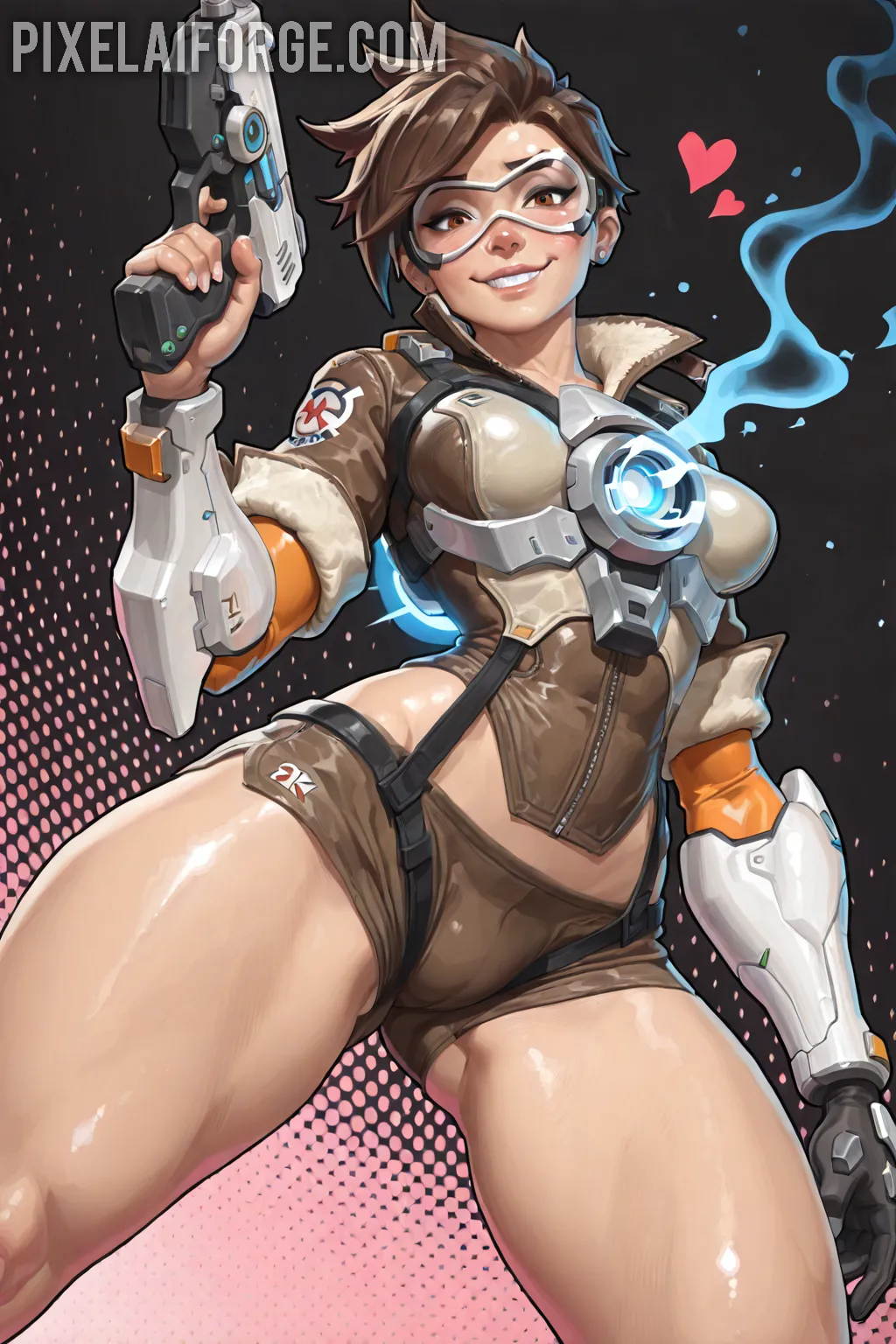 Arte hentai ilustración increíble de Motivadoras Modelos Cosplay Parte Cuatro generado por IA