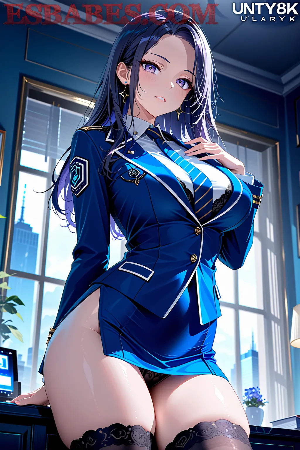 Arte hentai ilustración increíble de Muestra Las Tetas generado por IA