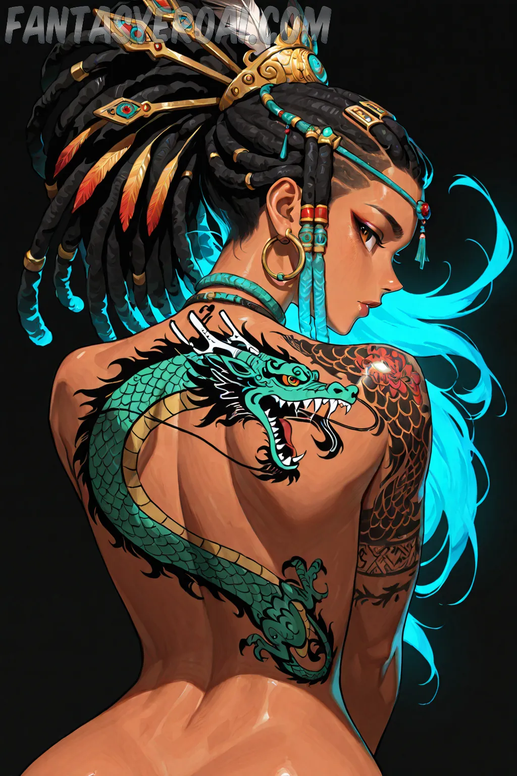 Arte hentai ilustración increíble de Mujeres Cachondas En Instagram Ocho generado por IA