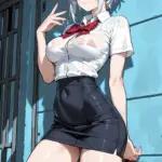 Arte hentai ilustración increíble de Mujeres D generado por IA