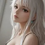 Arte hentai ilustración increíble de Mujeres Desnudas Ariel Y Su Vulva Rosa generado por IA