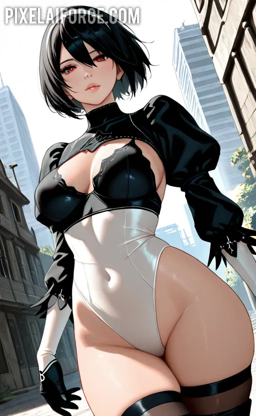 Arte hentai ilustración increíble de Mujeres Desnudas Candy Y Su Cono Caliente generado por IA