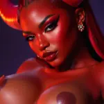 Arte hentai ilustración increíble de Mujeres Desnudas Eroticas generado por IA