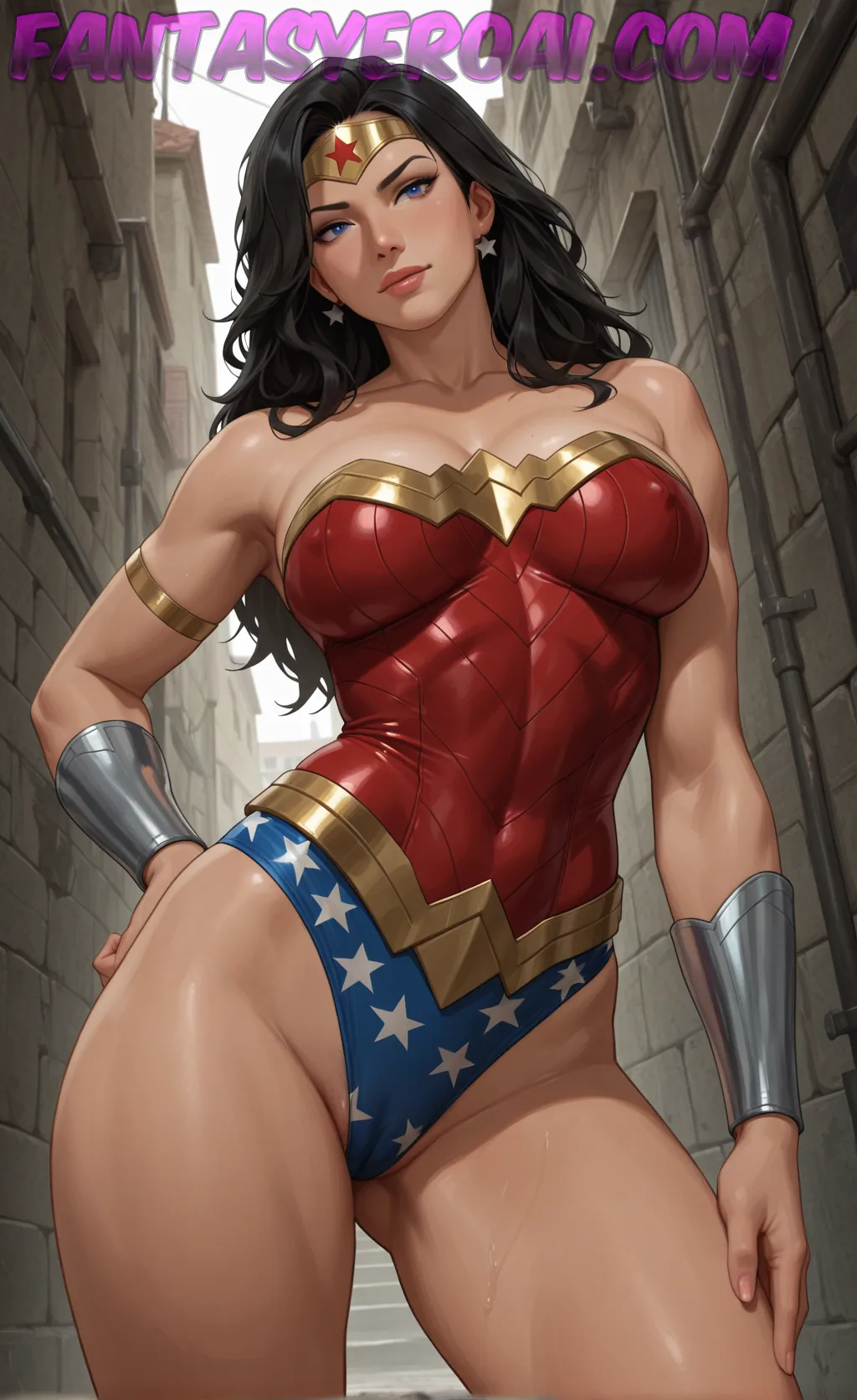 Arte hentai ilustración increíble de Mujeres Encantadoras Posando Sexy generado por IA