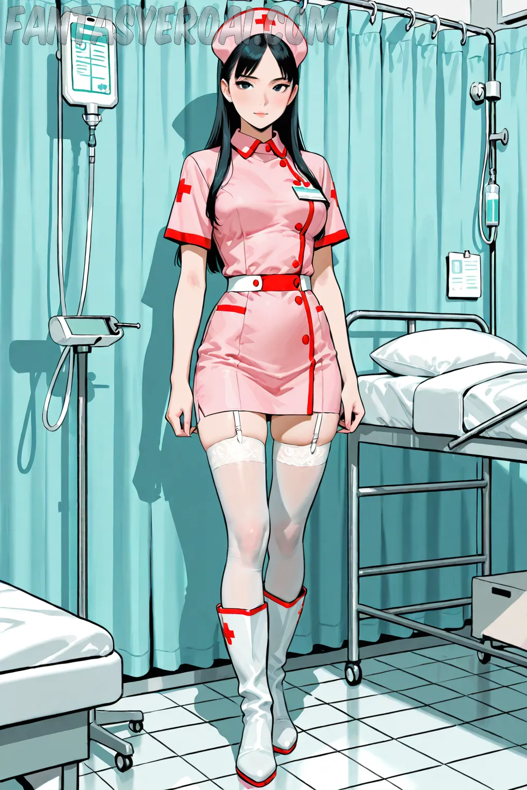 Arte hentai ilustración increíble de Mujeres Negras Desnudas Y Hermosas generado por IA