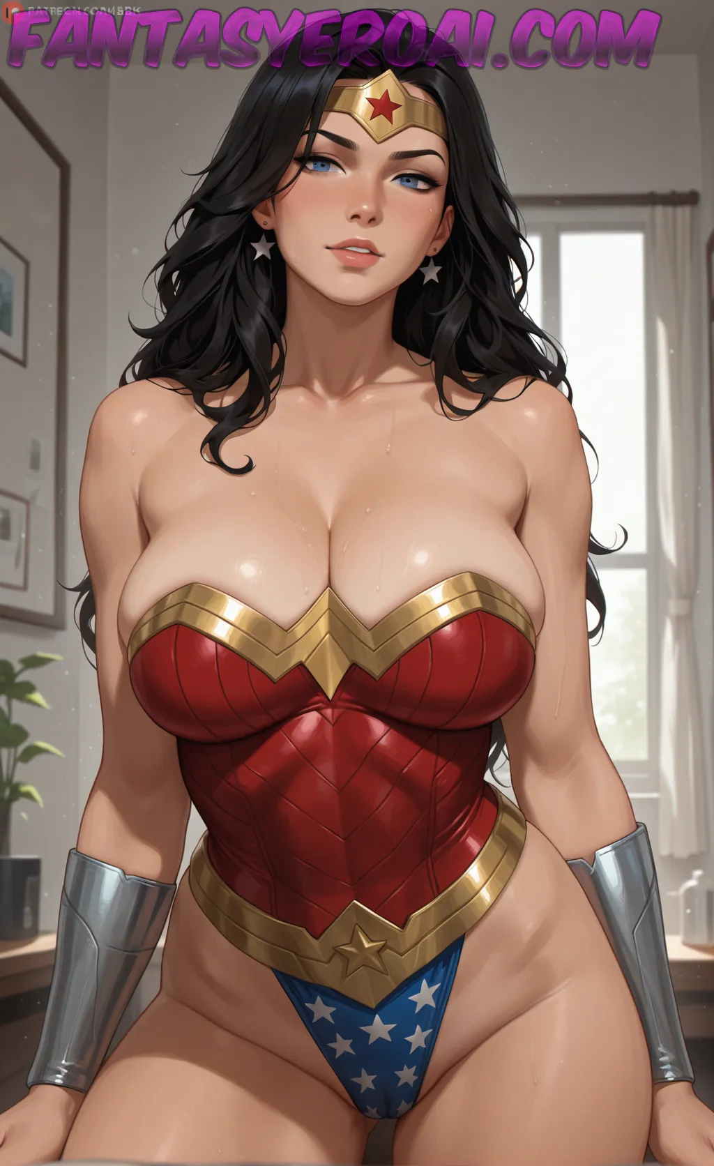 Arte hentai ilustración increíble de Mujeres Tatuadas Desnudas Y Sexy generado por IA