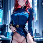 Arte hentai ilustración increíble de Mushoku Tensei Anime Sexy generado por IA