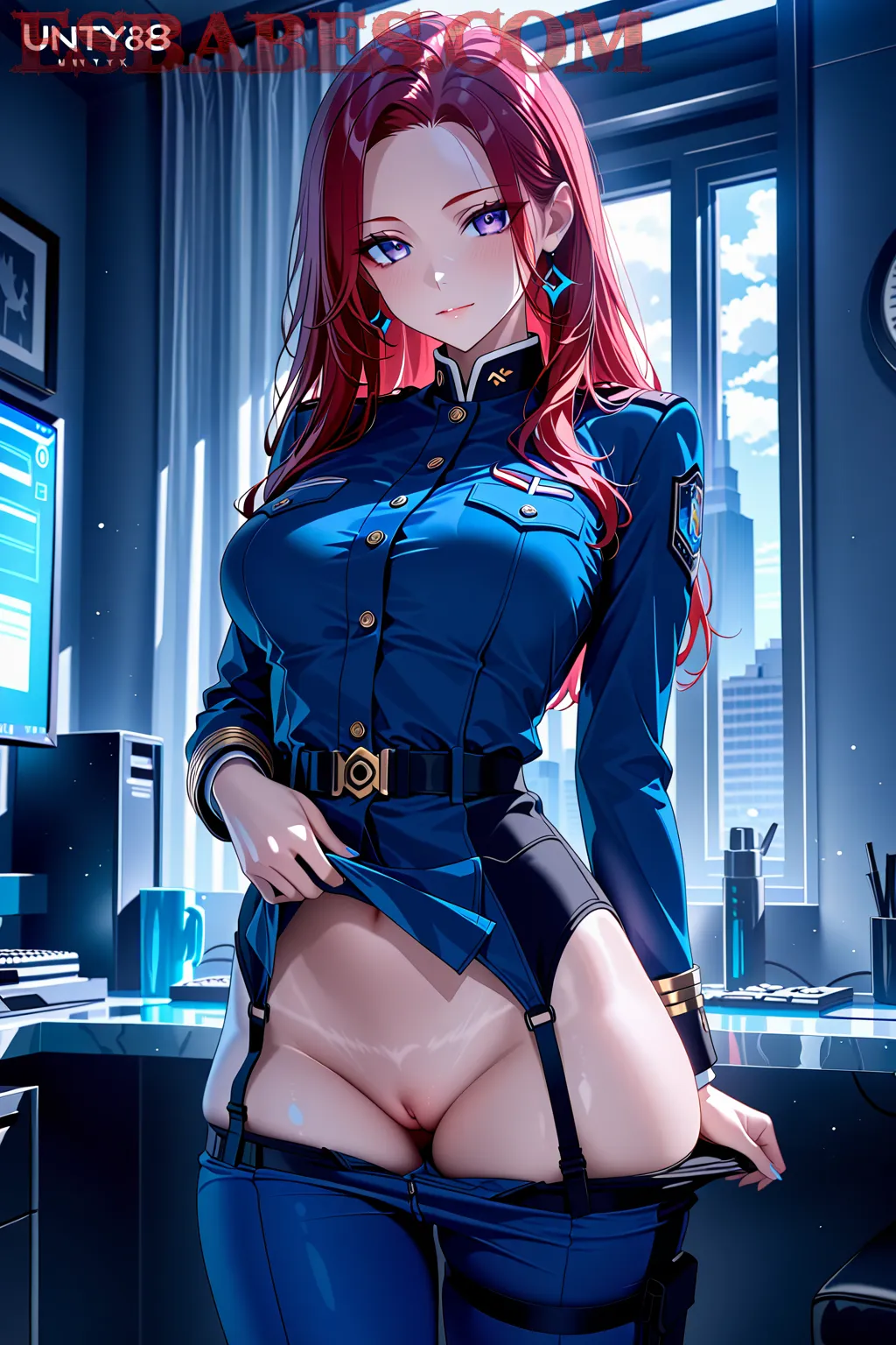 Arte hentai ilustración increíble de Mushoku Tensei Anime Sexy generado por IA