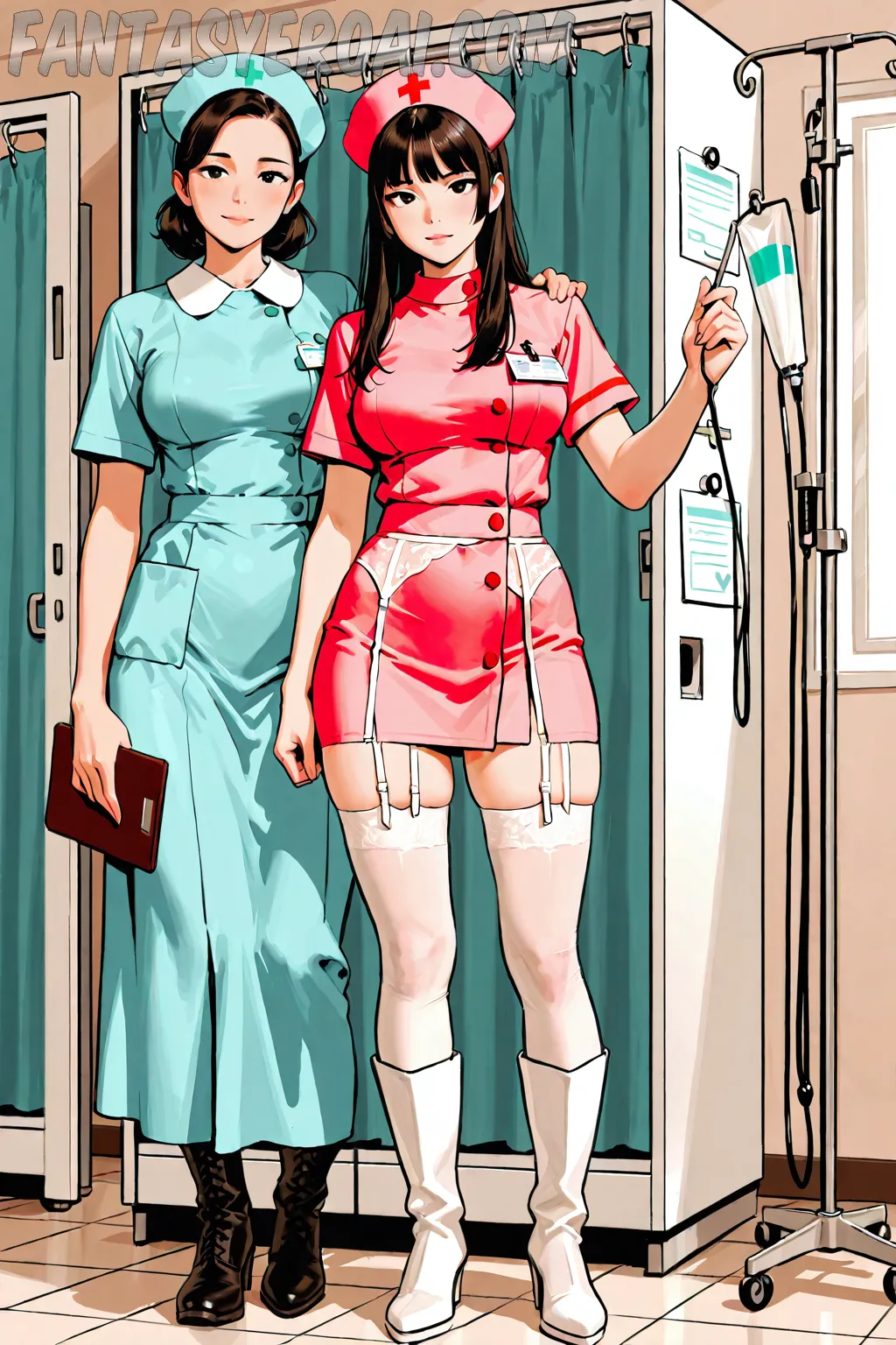 Arte hentai ilustración increíble de My Hero Academia Anime Streaming Luffy Eren Yeager Netorare generado por IA