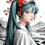 Arte hentai ilustración increíble de My Hero Academia Attack On Titan Anime Season Manga Anime Music generado por IA