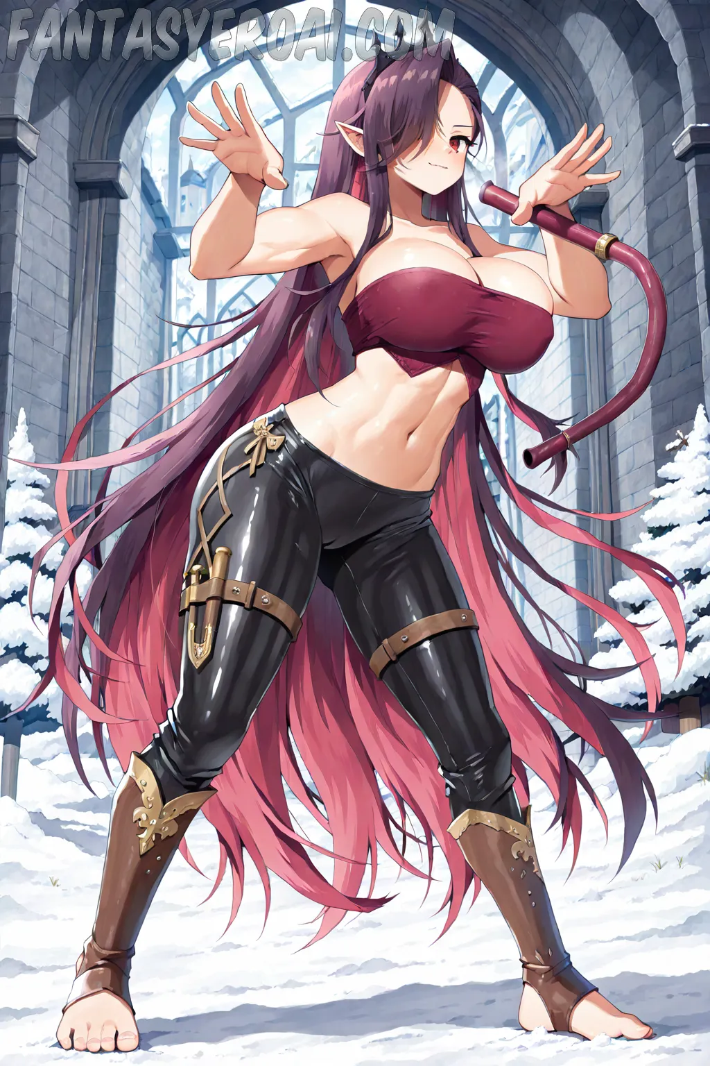 Arte hentai ilustración increíble de My Hero Academia Blue Box New Anime Gojo Satoru Amv generado por IA