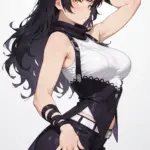 Arte hentai ilustración increíble de My Hero Academia Dragon Ball Anime Edit Frieren Tentacle generado por IA