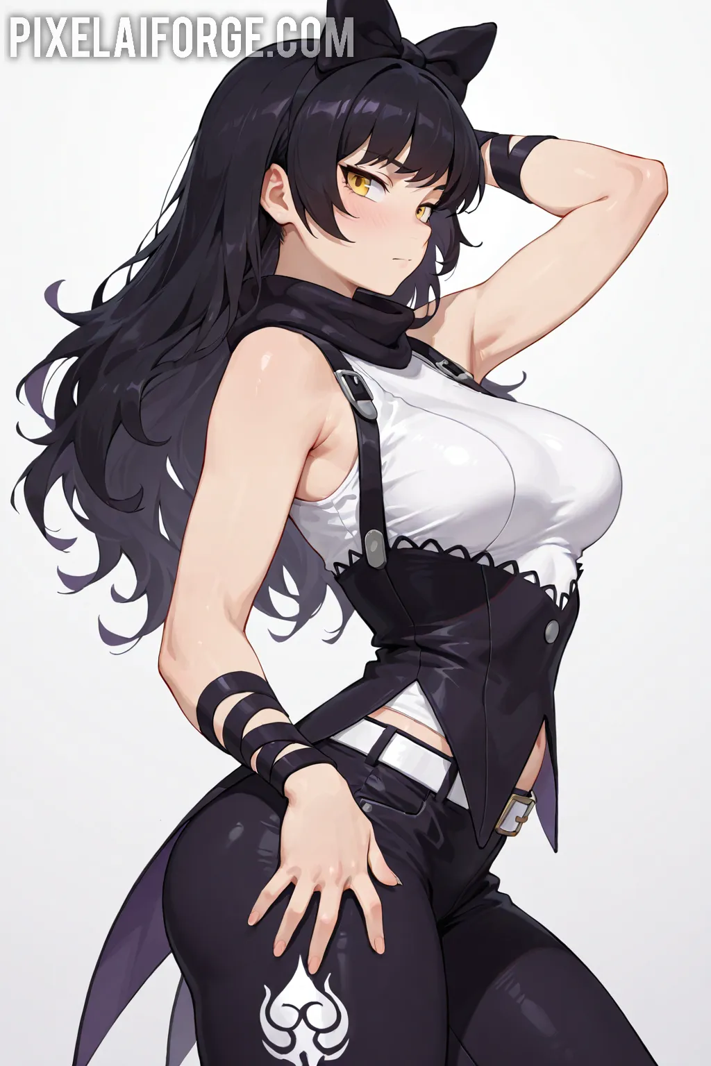 Arte hentai ilustración increíble de My Hero Academia Dragon Ball Anime Edit Frieren Tentacle generado por IA