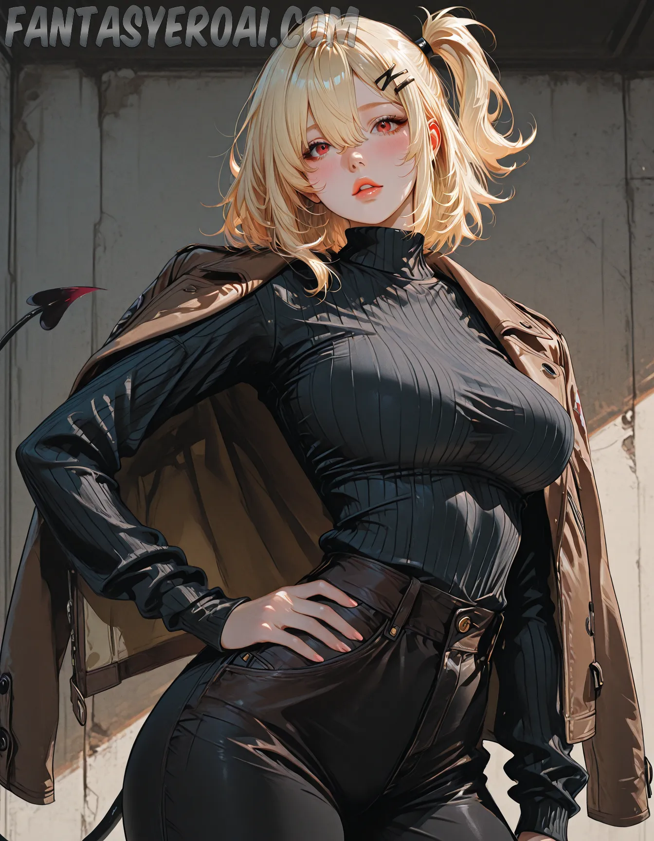 Arte hentai ilustración increíble de My Hero Academia Lazarus Goku Fan Service Moe generado por IA