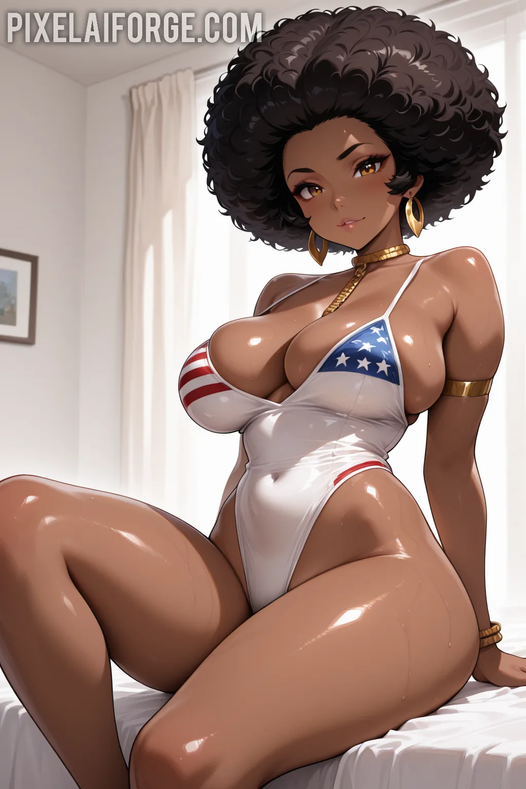 Arte hentai ilustración increíble de My Hero Academia Netflix Anime Top Anime Yuri Yaoi generado por IA