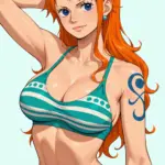 Arte hentai ilustración increíble de My Hero Academia Seinen Kawaii Fan Service Yandere generado por IA