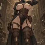 Arte hentai ilustración increíble de Naked Babes generado por IA