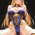 Arte hentai ilustración increíble de Naked Boobyes generado por IA
