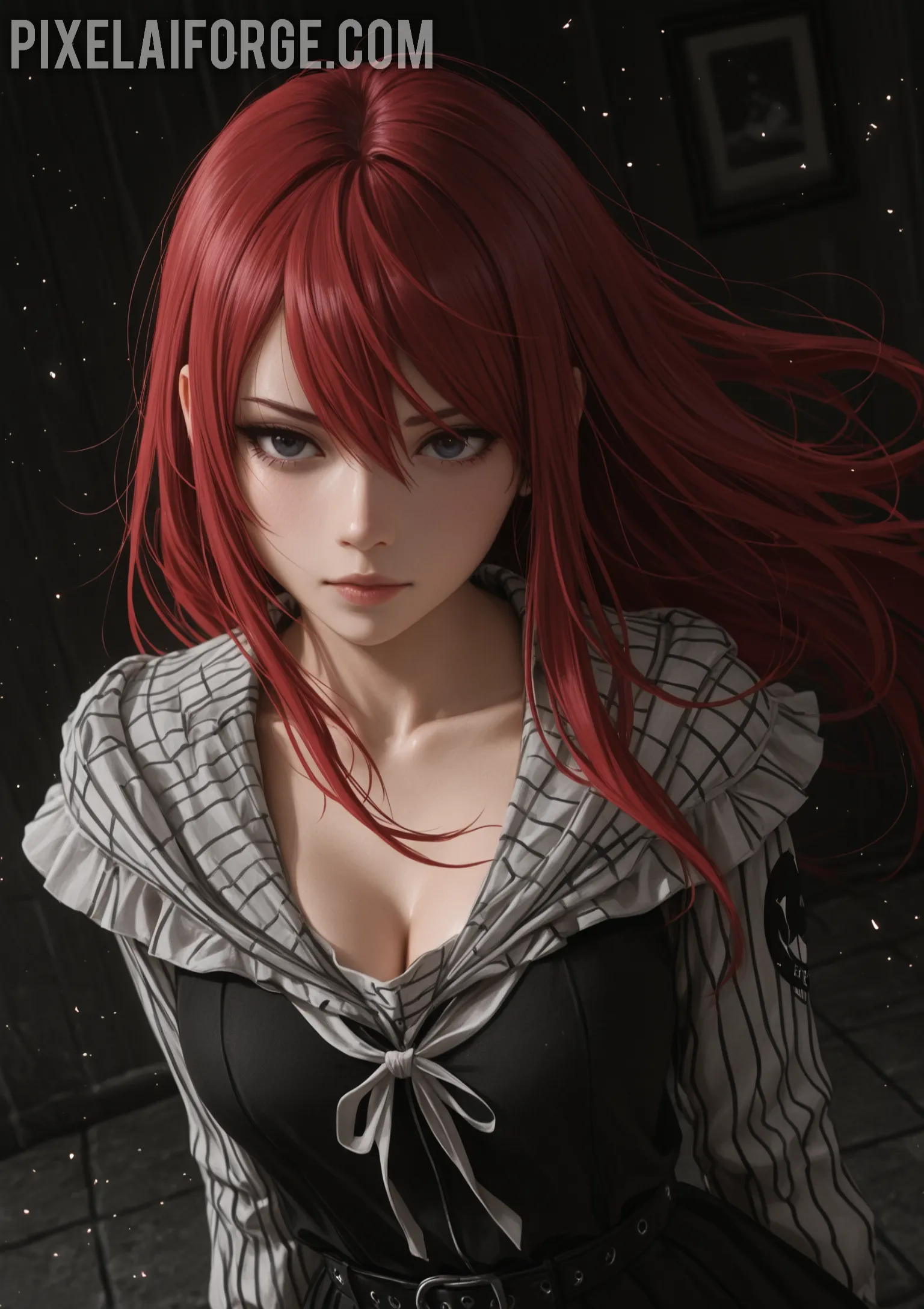 Arte hentai ilustración increíble de Naked Chubby Girls generado por IA