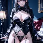 Arte hentai ilustración increíble de Naruto Anime List Anime Edit Shoujo Ai Lolicon generado por IA