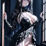 Arte hentai ilustración increíble de Naruto Netflix Anime Isekai Bishoujo Doujinshi generado por IA