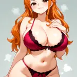 Arte hentai ilustración increíble de Naughty Lilly generado por IA