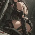 Arte hentai ilustración increíble de Nekane Una Piva Muy Caliente generado por IA