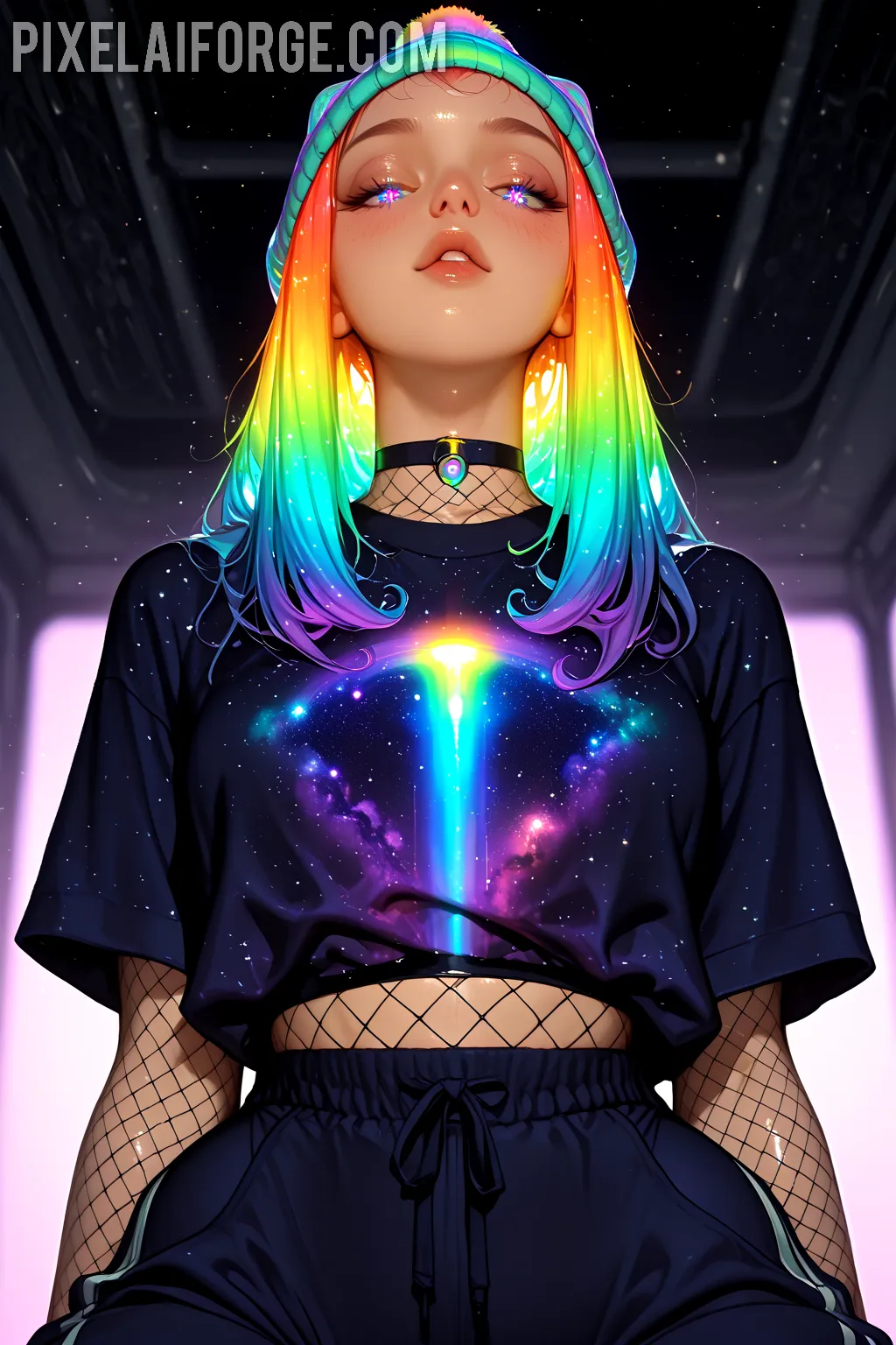 Arte hentai ilustración increíble de New Anime Anime Conventions Shoujo Ai Erotic Maid generado por IA