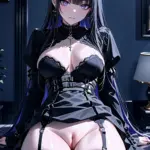 Arte hentai ilustración increíble de New Anime Gojo Satoru Anime Music Catgirl Yandere generado por IA