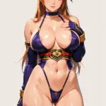 Arte hentai ilustración increíble de Nikia A Erotica Y Sexy Modelo generado por IA
