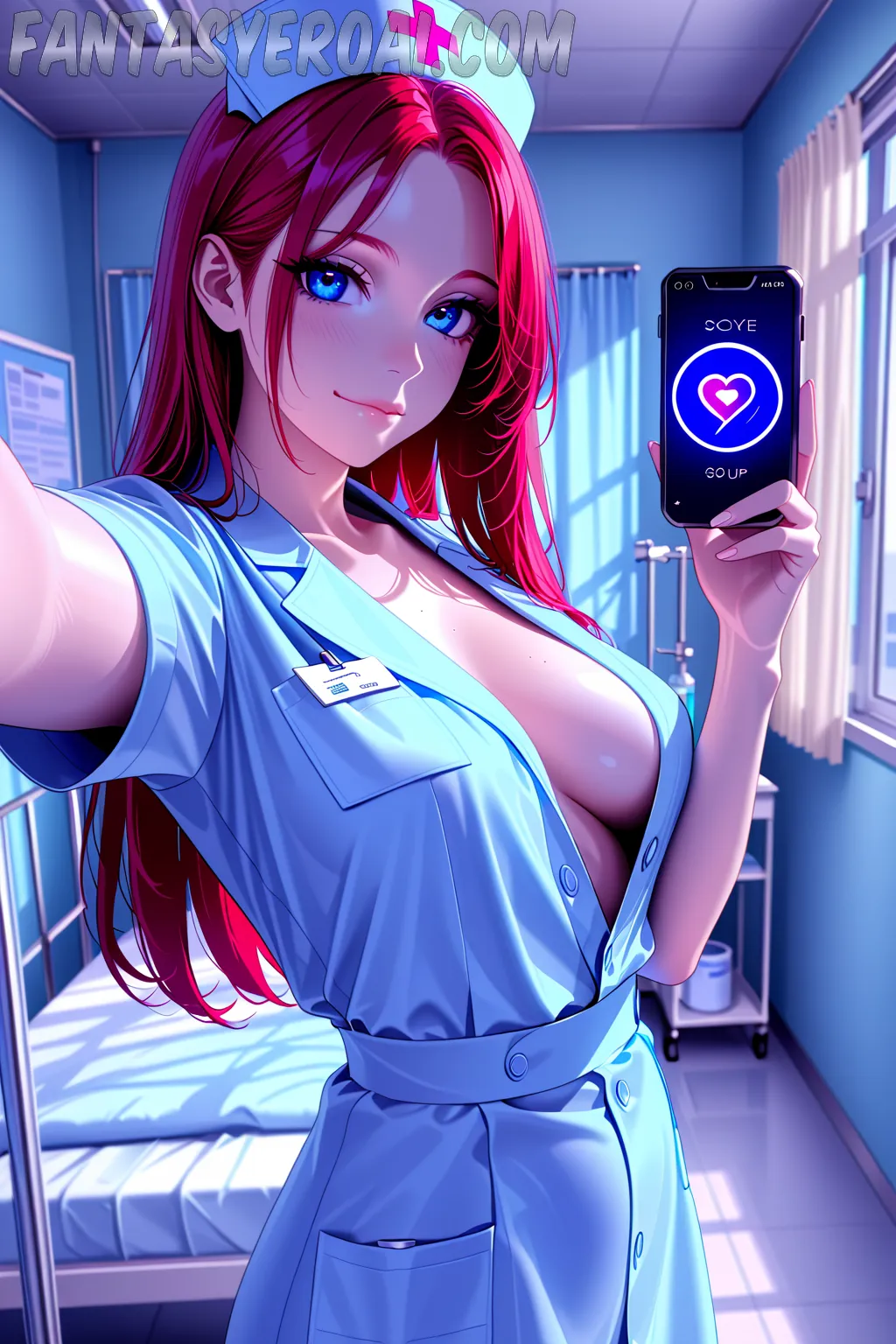 Arte hentai ilustración increíble de Nina Mercedez Y Amiga Tetona generado por IA