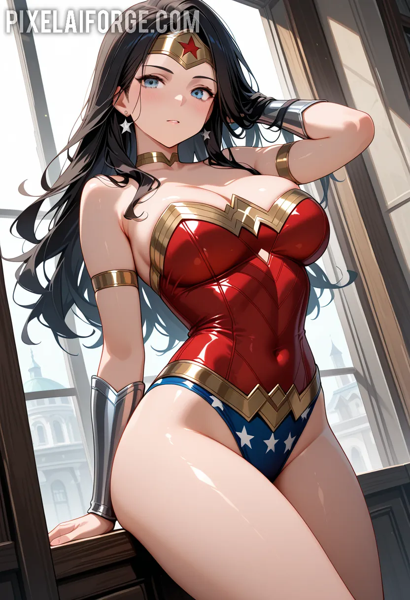 Arte hentai ilustración increíble de Nude Hot generado por IA