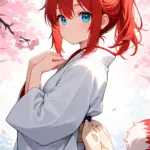 Arte hentai ilustración increíble de Nude Lesbian Porn Babes generado por IA