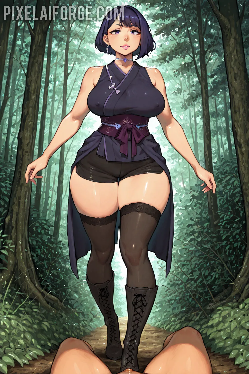 Arte hentai ilustración increíble de Nueva Erotica De Tremendas Jovenes Parte Cuatro generado por IA