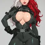Arte hentai ilustración increíble de Nuomiko Mini Sexy generado por IA