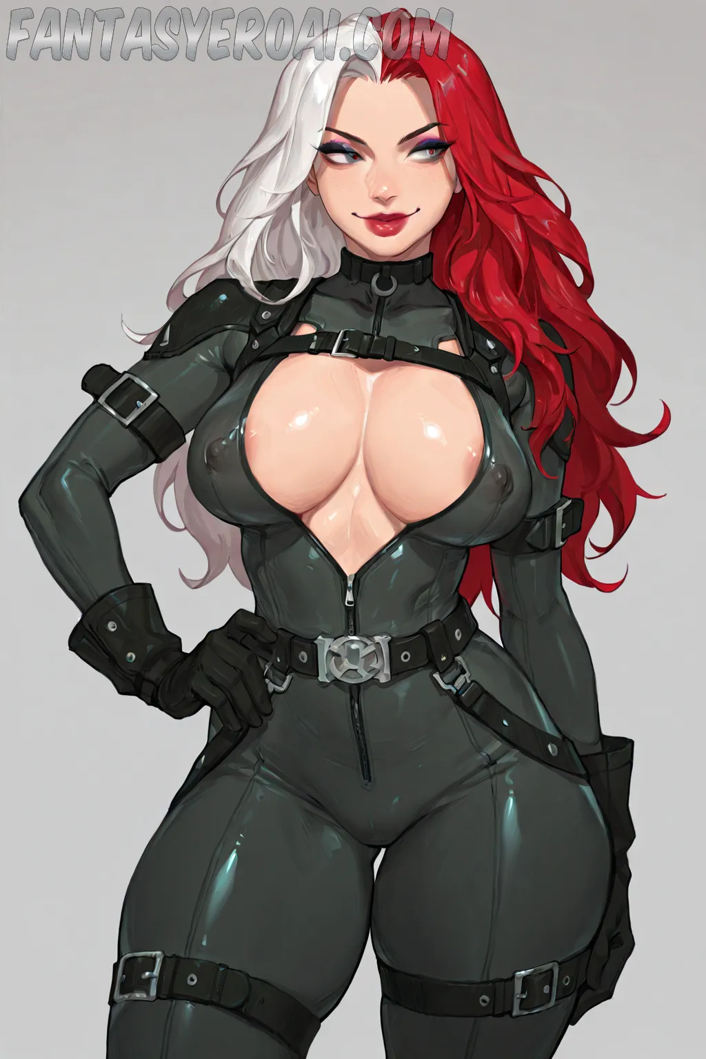 Arte hentai ilustración increíble de Nuomiko Mini Sexy generado por IA