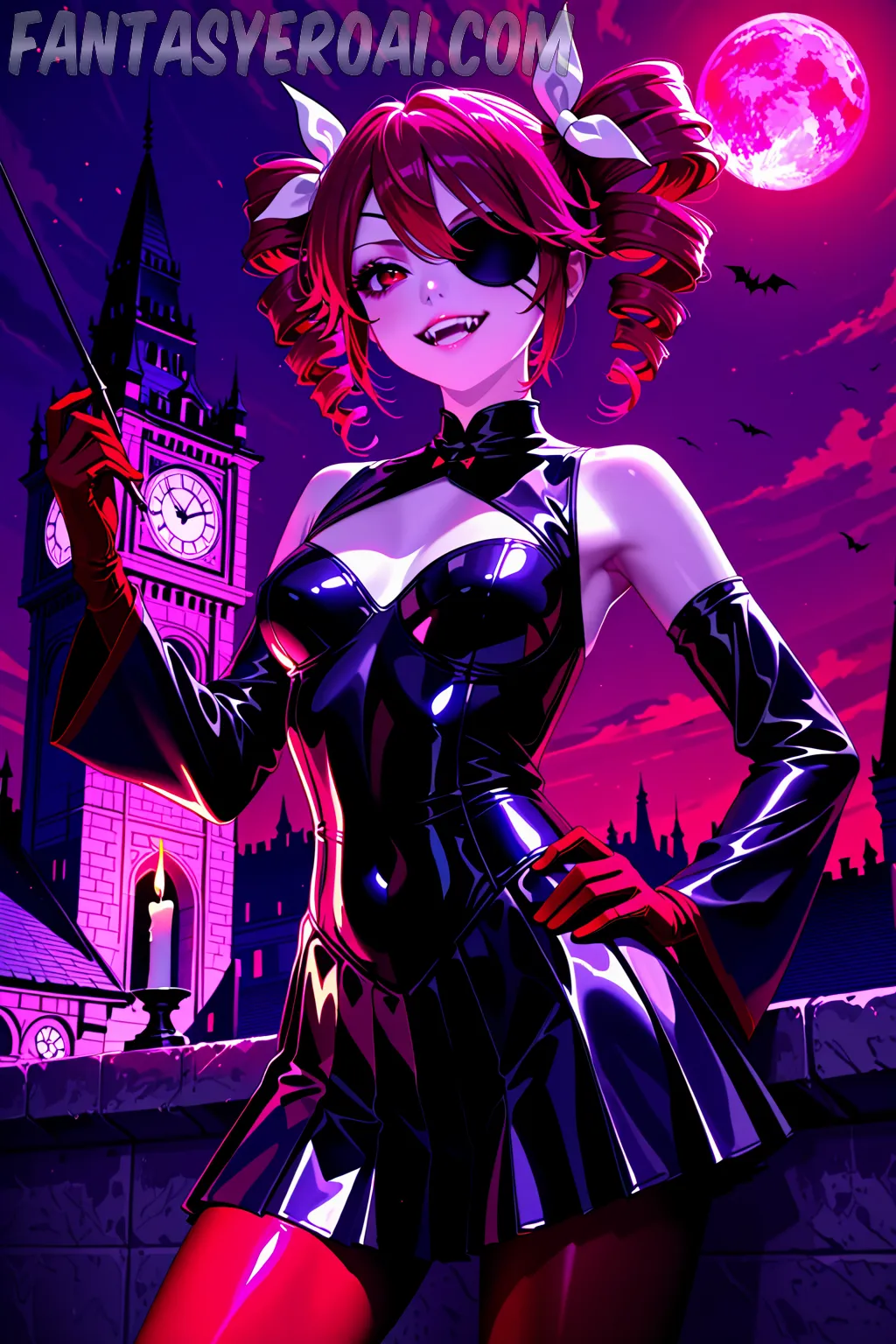 Arte hentai ilustración increíble de Octokuro Desnuda Y Hermosa Tetona generado por IA