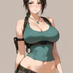 Arte hentai ilustración increíble de Olivia Belmonte generado por IA