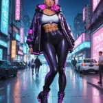 Arte hentai ilustración increíble de Olivia Casta Cosplay generado por IA