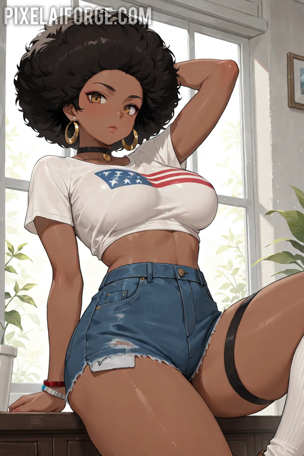 Arte hentai ilustración increíble de One Piece Anime Jovencitas generado por IA