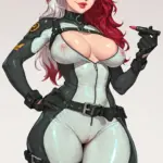 Arte hentai ilustración increíble de One Piece Blue Box Anime 2025 Gojo Satoru Tokyo Revengers generado por IA