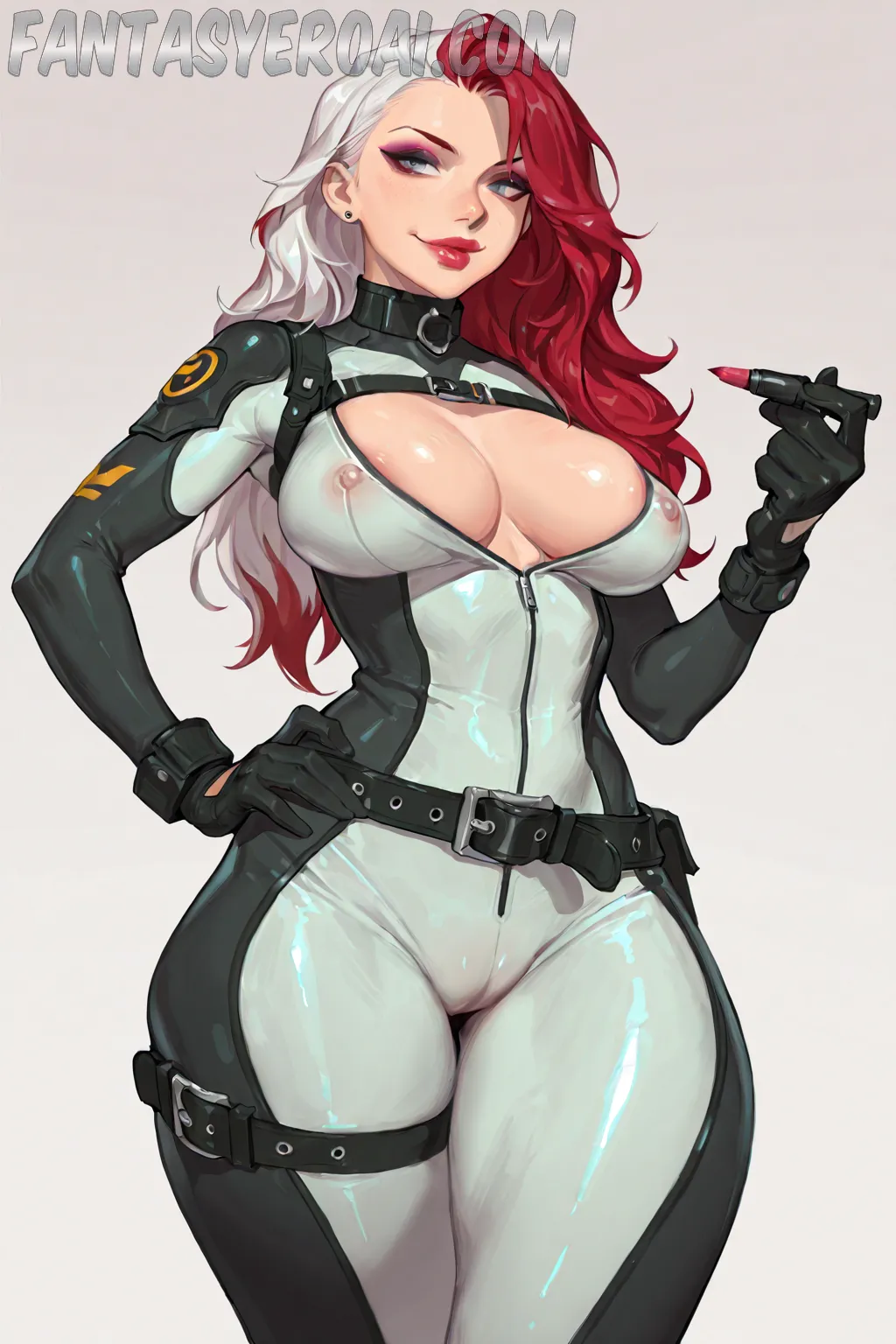 Arte hentai ilustración increíble de One Piece Blue Box Anime 2025 Gojo Satoru Tokyo Revengers generado por IA